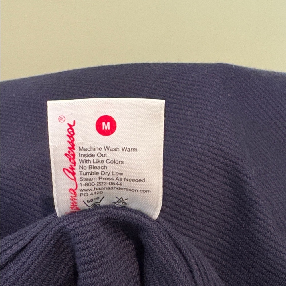 Hanna Andersson Navy Ponte Knit Dress Medium - Picture 8 of 11